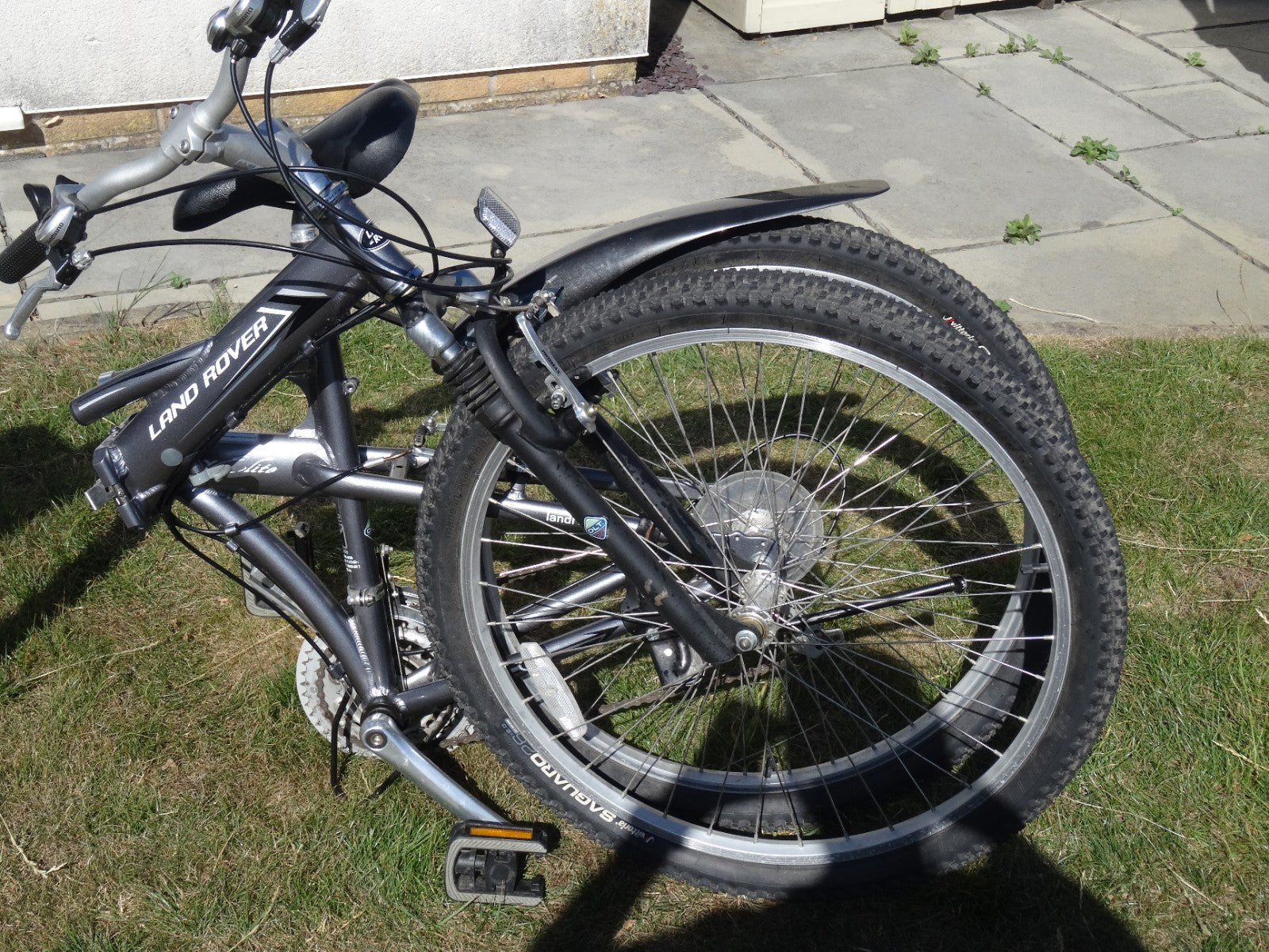 Land Rover 7005 Series Aluminium folding bike,