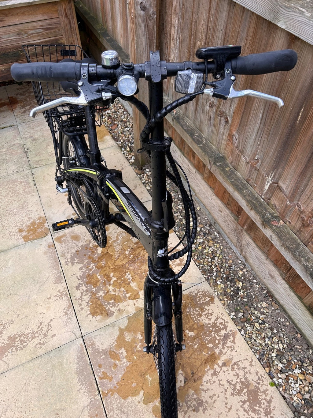 Carrera Crosscity E  Folding Bike Pedal Assist