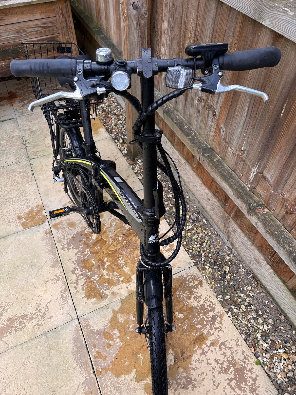 Carrera Crosscity E  Folding Bike Pedal Assist