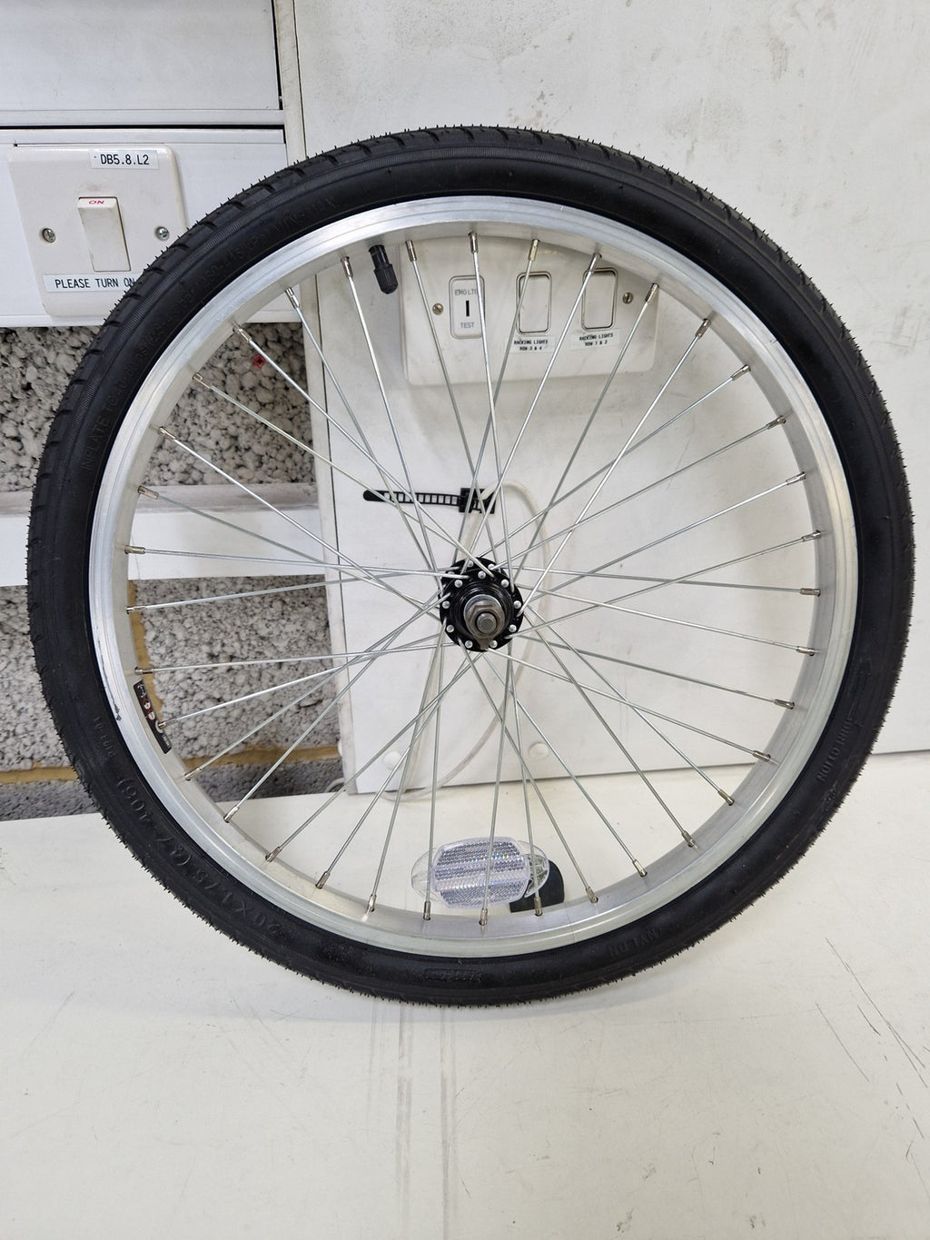 Apollo Transport Compact Folding 20" Wheels Steel Frame 6-Speed Bike - Navy A