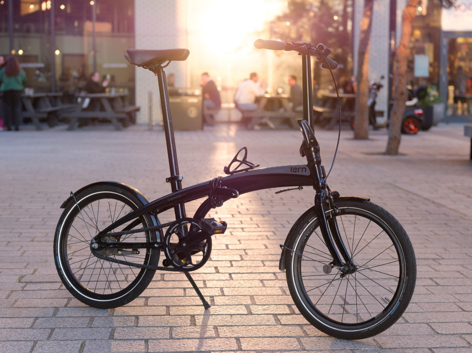 Tern Verge Duo Folding Bike – Automatic 2-Speed Hub – No fuss urban bike