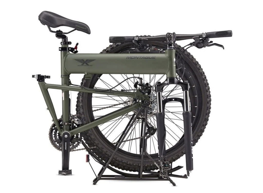 Original Montague Paratrooper Folding Mountain Bike. Large 20” frame. EXC. Rare.