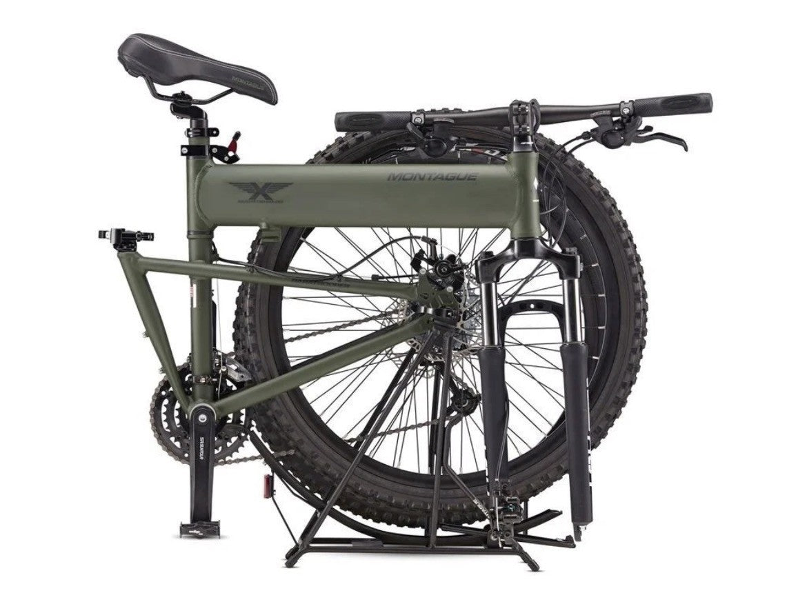 Original Montague Paratrooper Folding Mountain Bike. Large 20” frame. EXC. Rare.