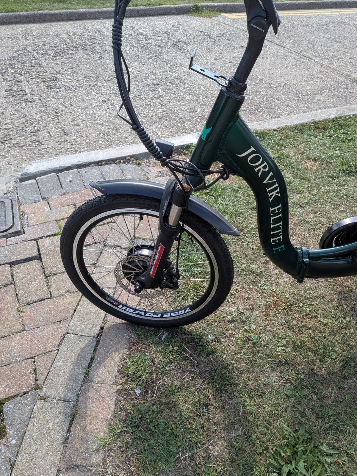 Jorvik JET-E Elite Folding Electric Tricycle,20"New Front motor, Serviced.L@@K