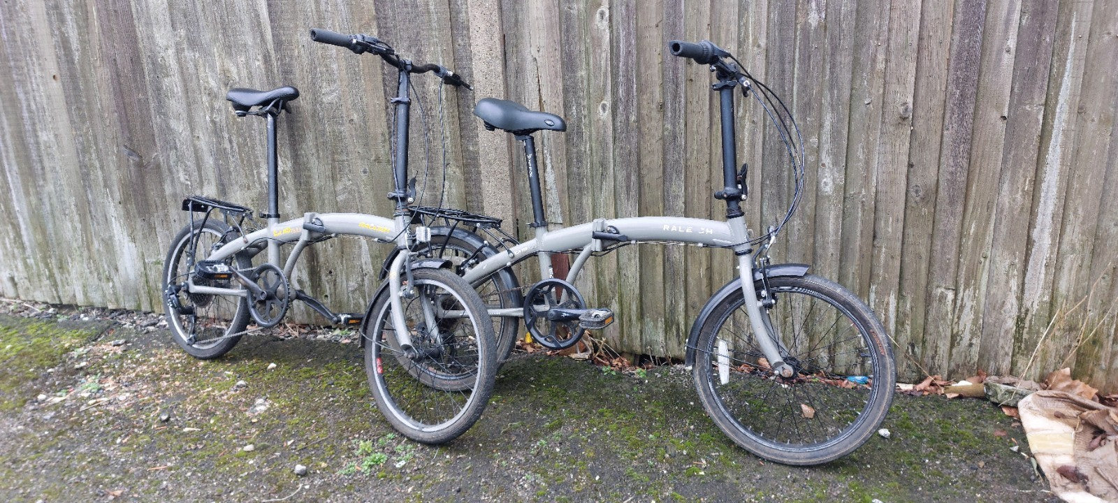 Raleigh Folding Bike x 2 Used