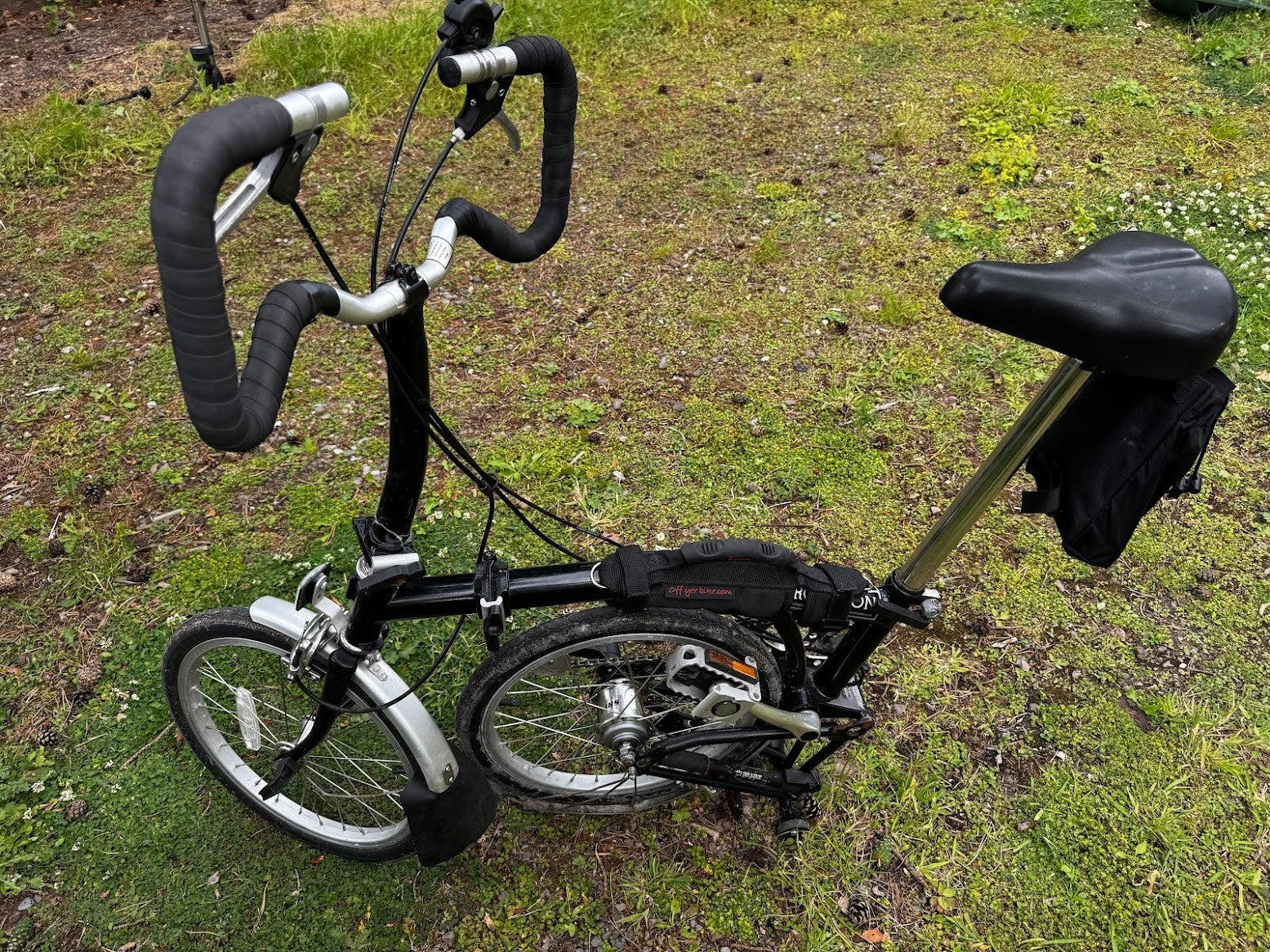 brompton P3L folding bike