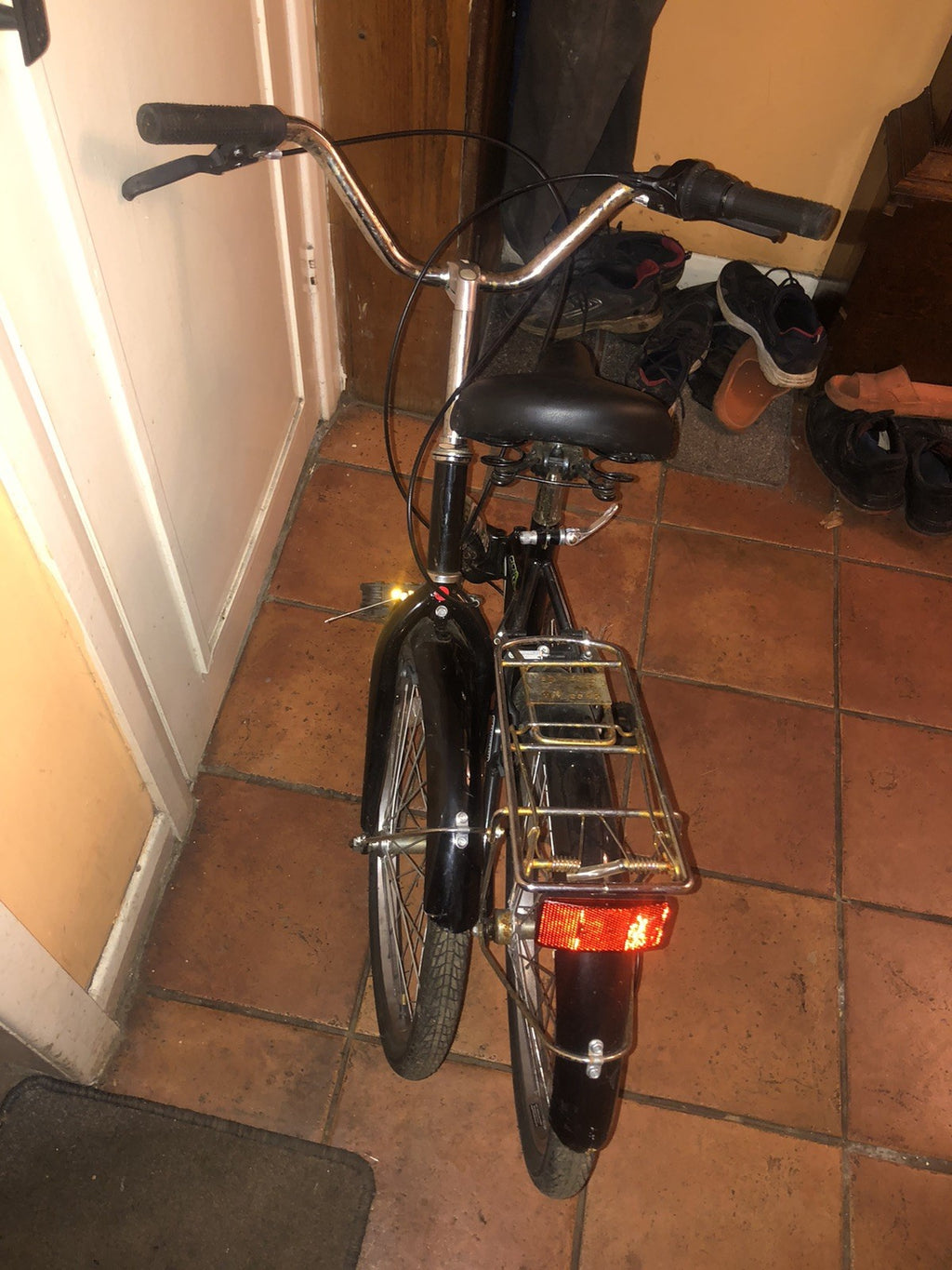 Stowabike Pro Folding City Bike Shopping Compact Bus Train 6 speed Shimano gear