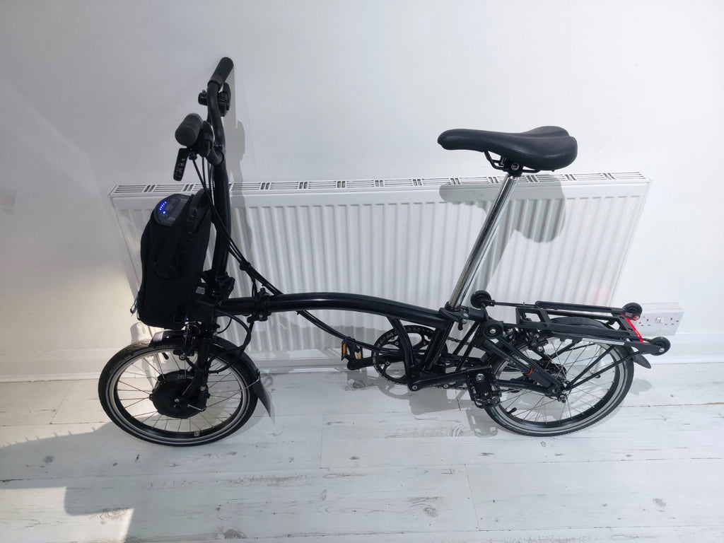 Brompton M6R Electric Foldable Bike Black