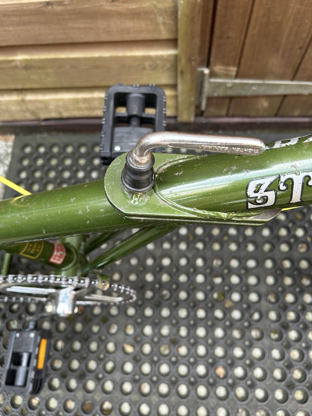 Vintage Customised Early 1970s Raleigh Stowaway Folder