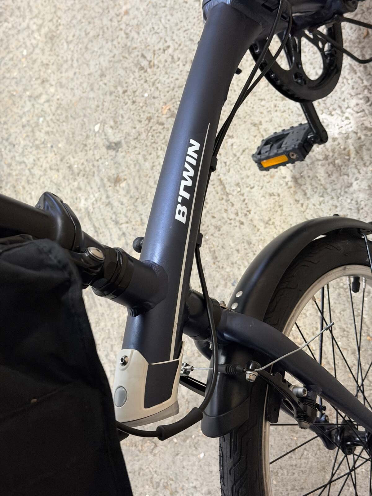 BTWIN Fold 500 Folding Bike – Dark Blue