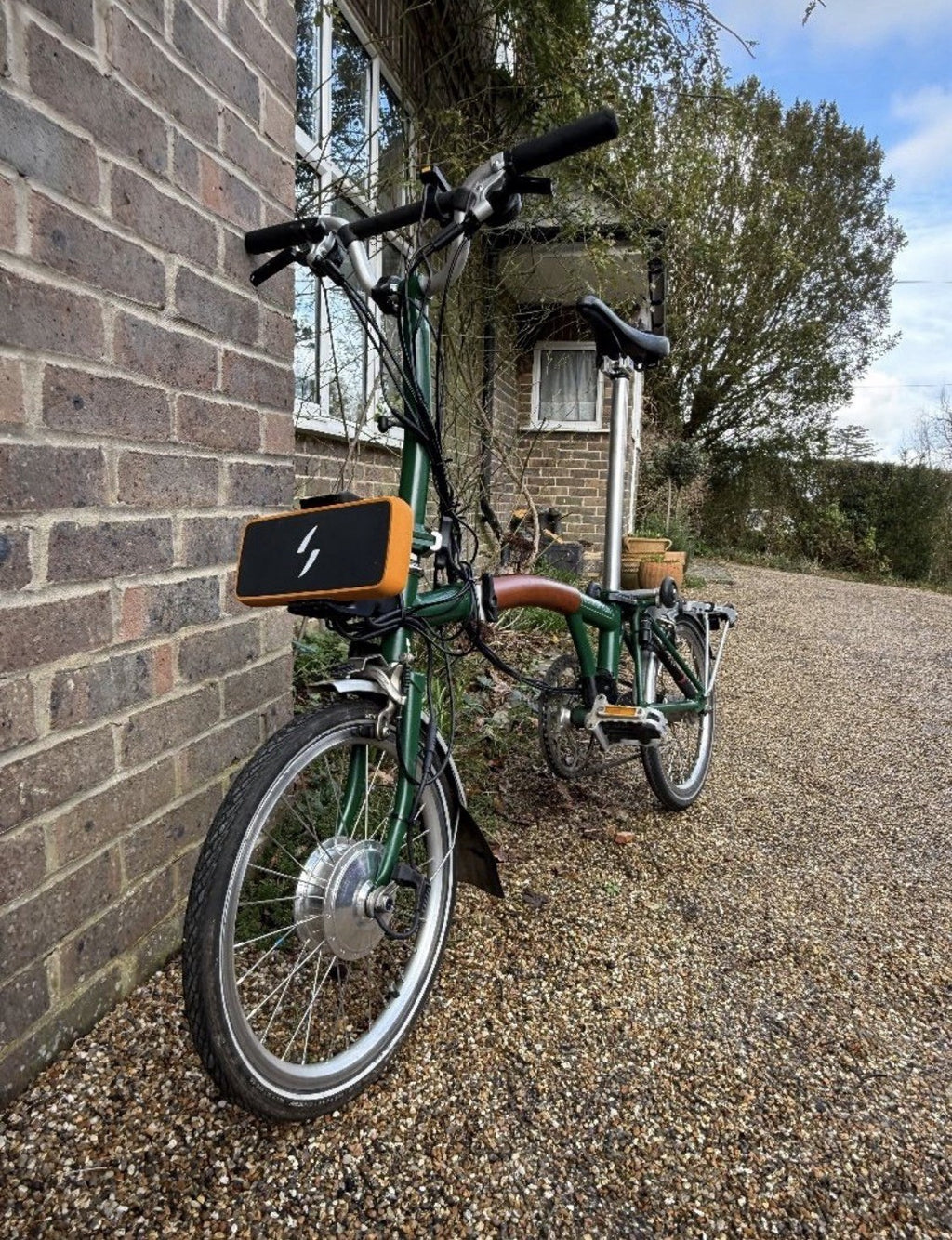 Brompton M6L with Swytch MAX kit and lots of extras.