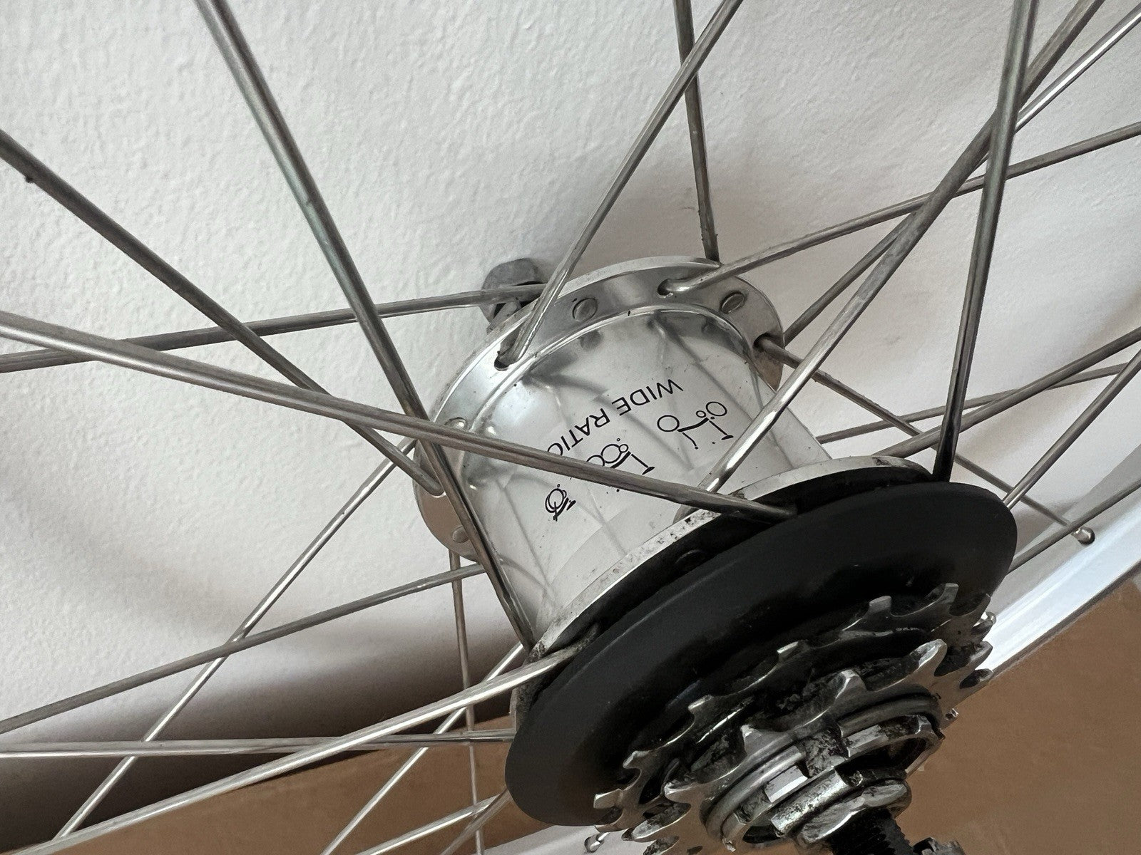 Brompton Bike  6 Speed Rear Wheel  - Silver 2018