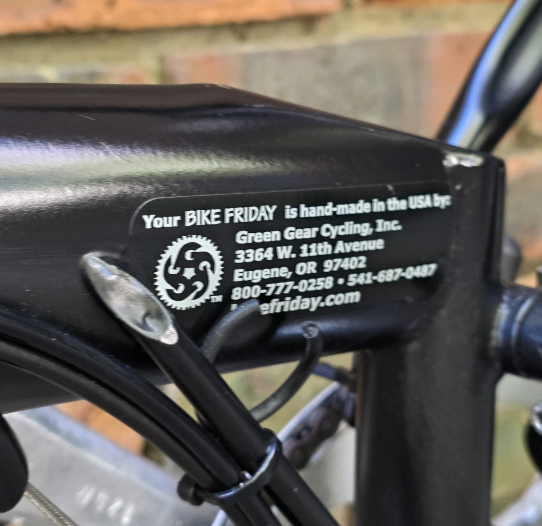 RARE* BIKE FRIDAY TIKIT FOLDING BIKE (VG CONDITION & IN FULL WORKING ORDER)