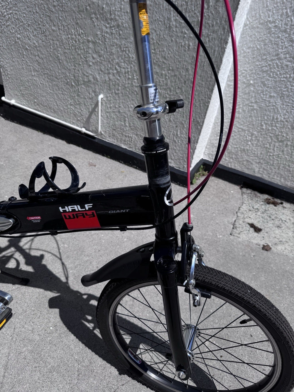 Giant Halfway Folding Bike 20'' Wheels, 7-Speed, VGC