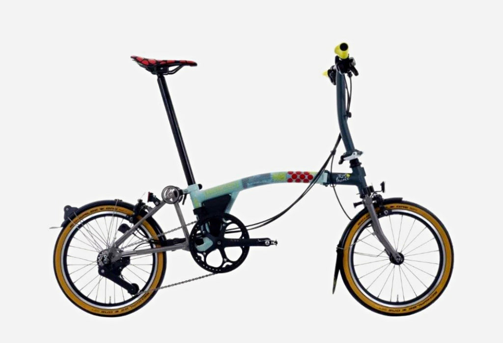 Brompton X Tour De France P line 12 speed shifting
