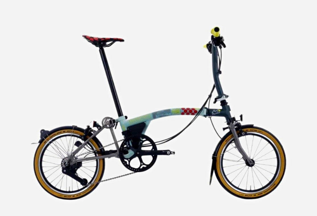 Brompton X Tour De France P line 12 speed shifting