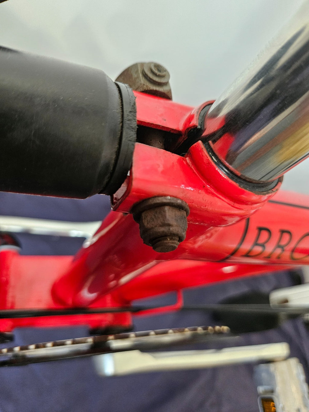 Brompton Vintage Project for restoration - Red - 1997