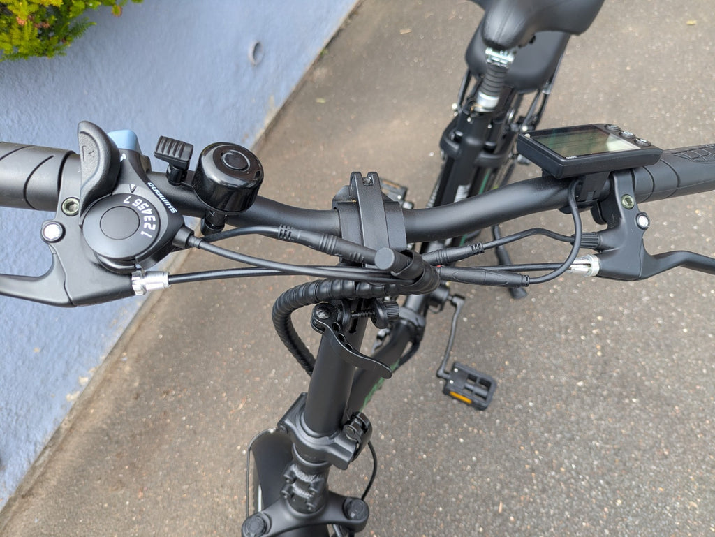KOOLUX BK6 Foldable Bike, Throttle and rear seat, 250w Road Legal