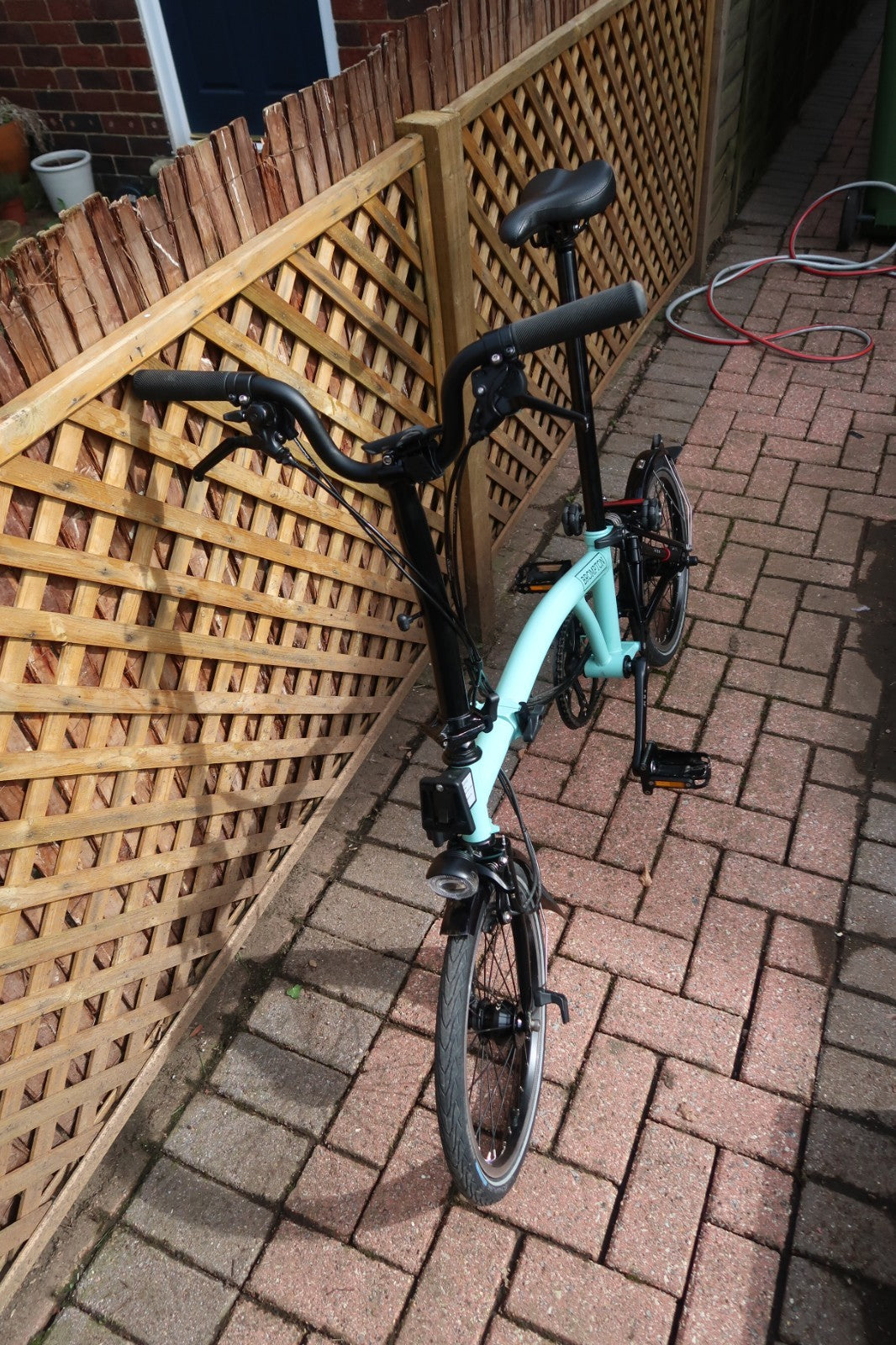 Brompton Turkish Blue Black Edition 6 Speed Dynamo Lights M Bars Collection