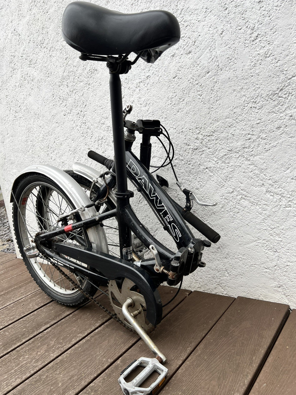 Dawes Diamond Black & Silver Folding Bike 20" Wheels shimano Nexus 3 speed hub