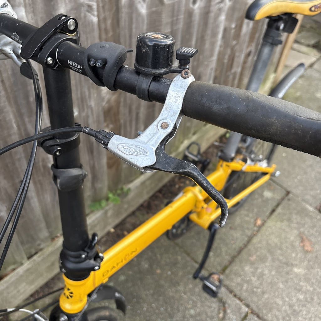 Dahon Speed Pro -7 Speed Folding Bike In Yellow