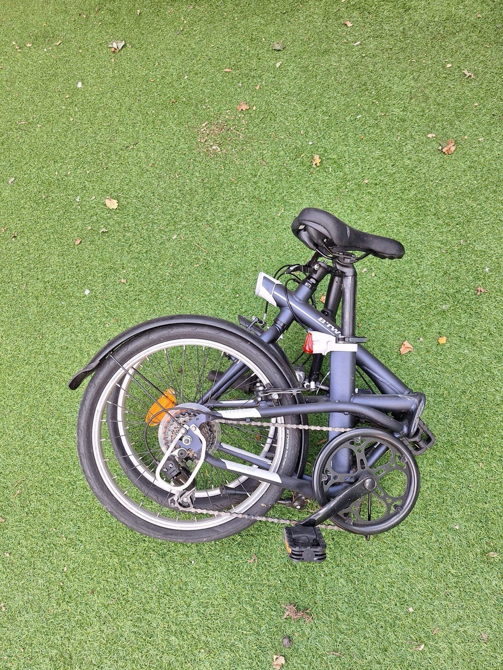 BTWIN Folding Bike Fold 500 - Dark blue