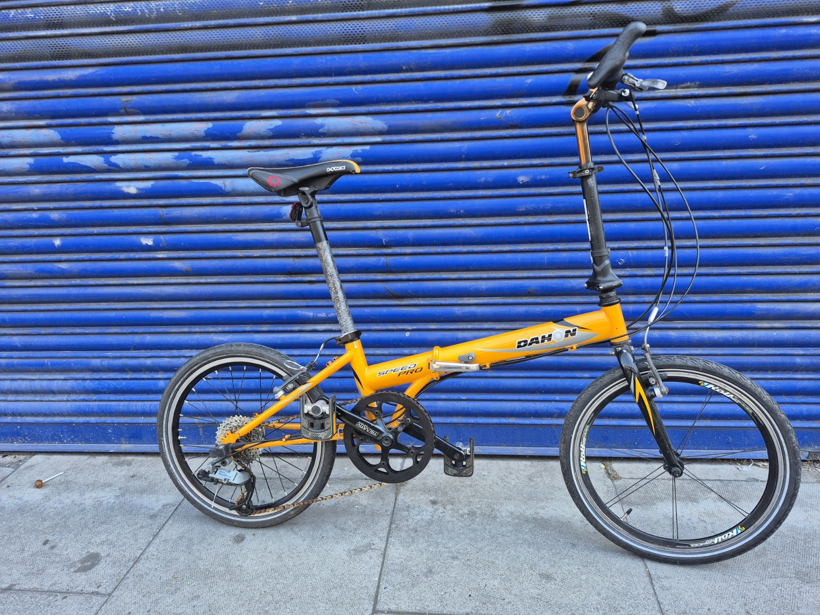 Dahon Speed Pro TT Folding Bike Mango, 9-Speed