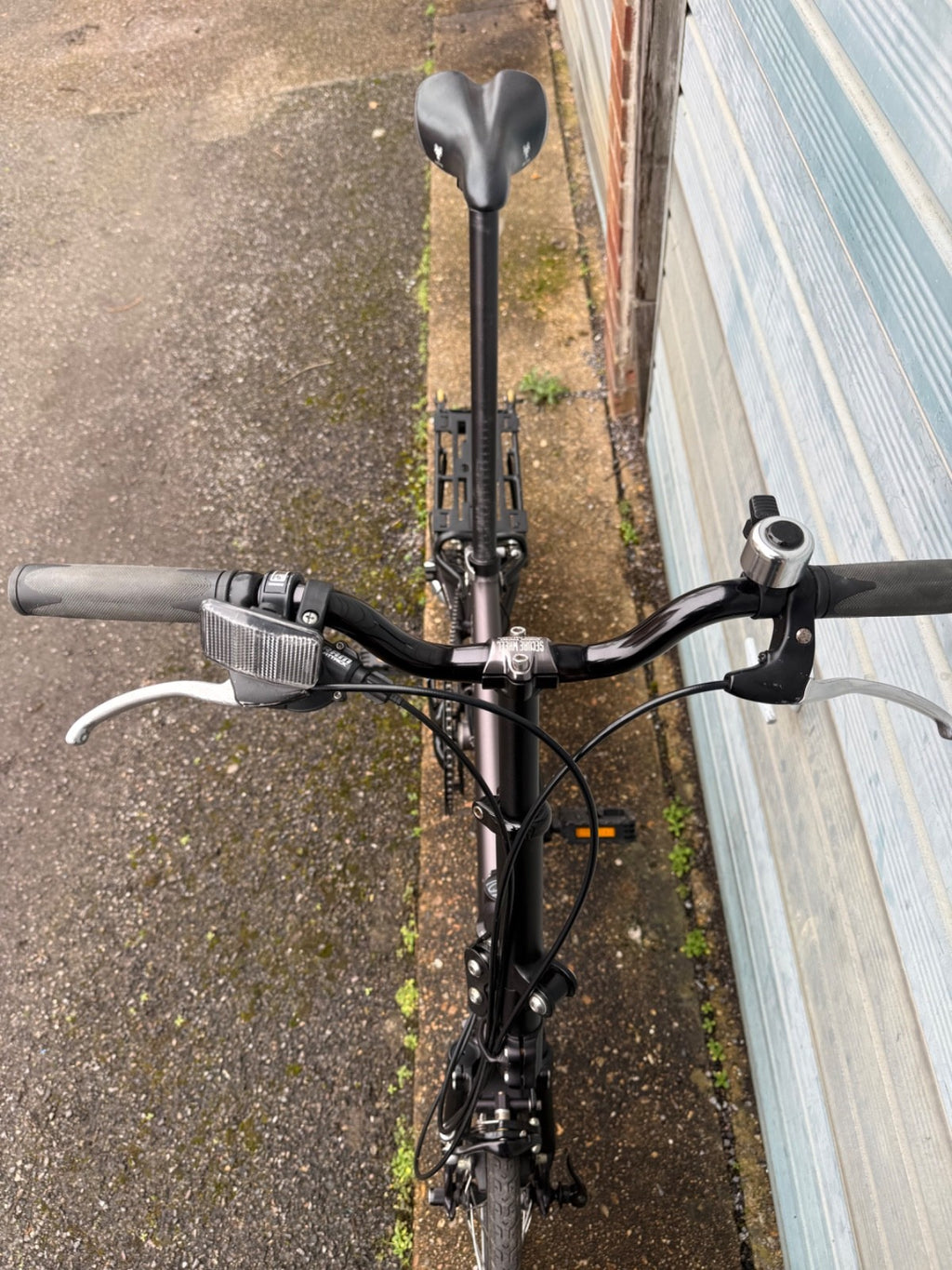 Mezzo D9 folding bike graphite grey very good original condition