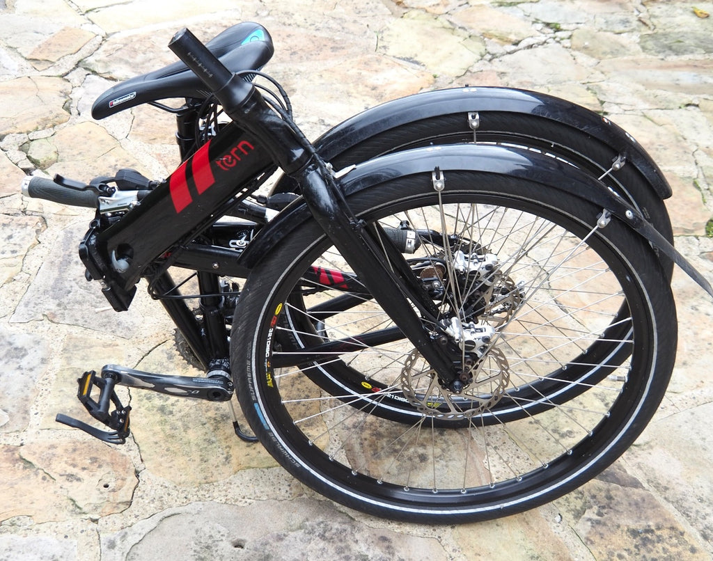 Tern Joe P24 Full Size Folding Bike, Hydraulic Disc Brakes, Extensive Upgrades