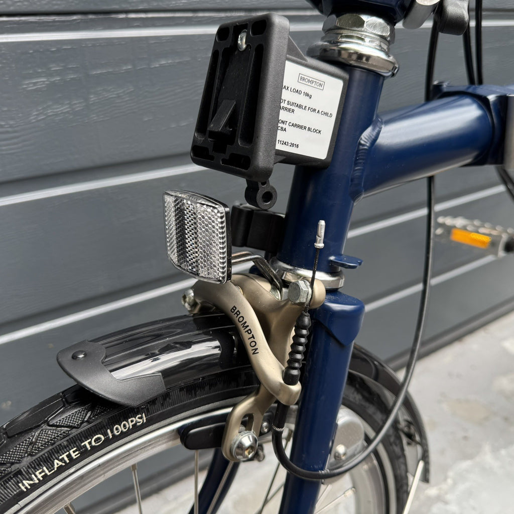 Brompton M3L 3 speed Tempest Blue Superb Condition