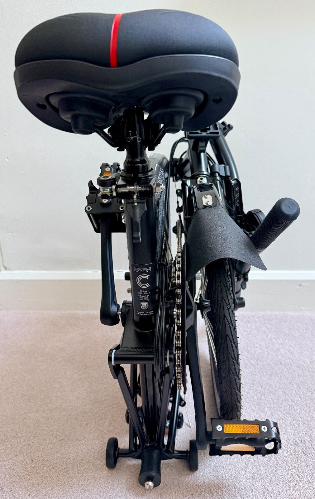 BRAND NEW 2025 BROMPTON C Line 6-speed, Low Handlebar, Folding Bike, Matt Black