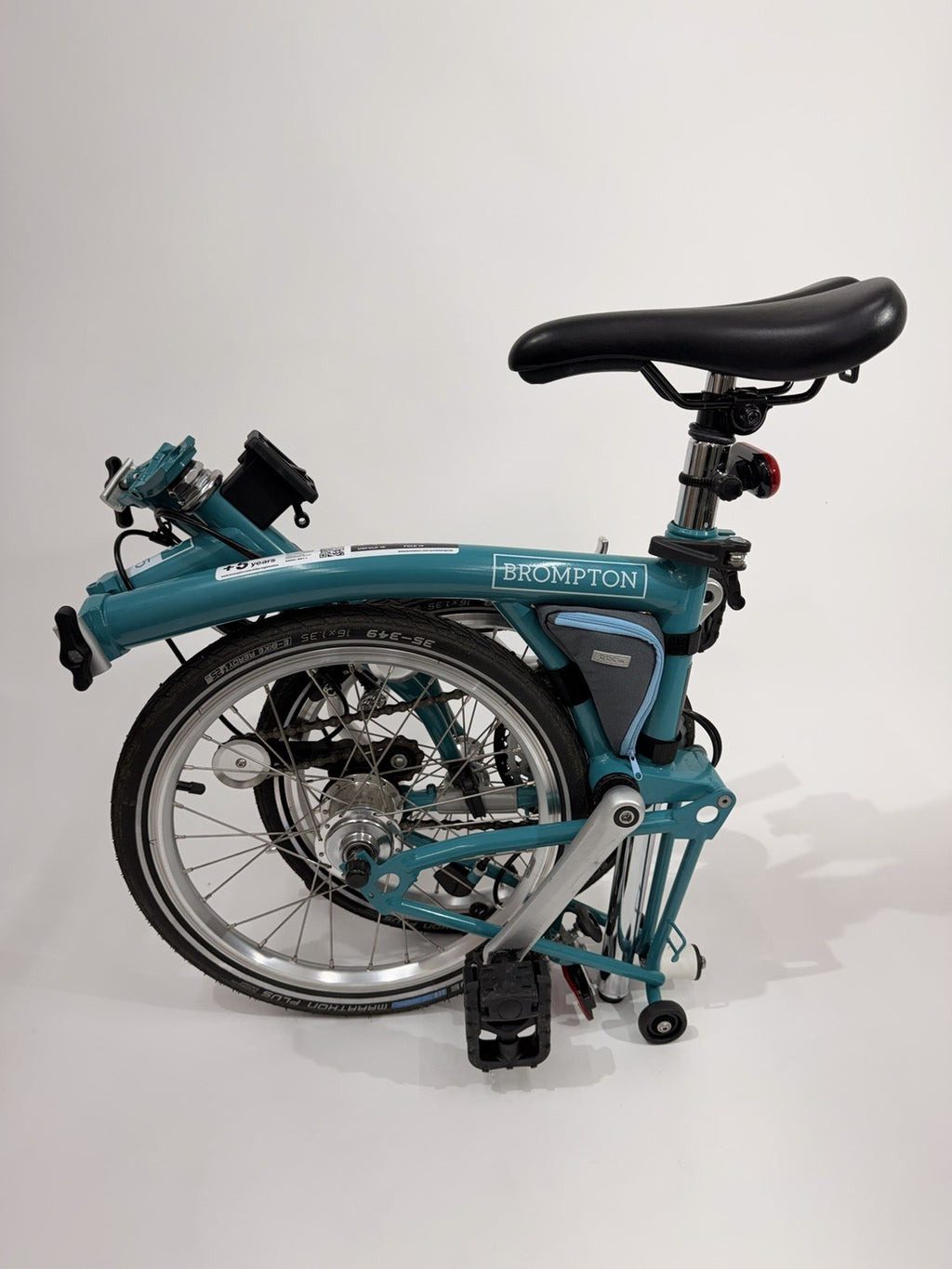 Brompton B75 Folding Bike-Excellent Condition – Upgraded-Accessories, Box & Bags