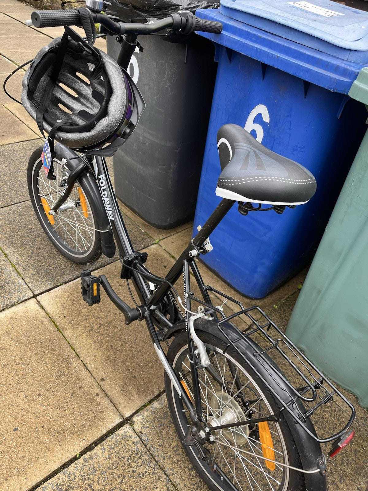 Pair of Foldaway Tiger Bikes Vintage Style