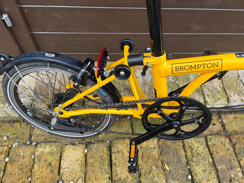 Brompton C Line, Tour de France Edition, 2023, Yellow, Size Medium