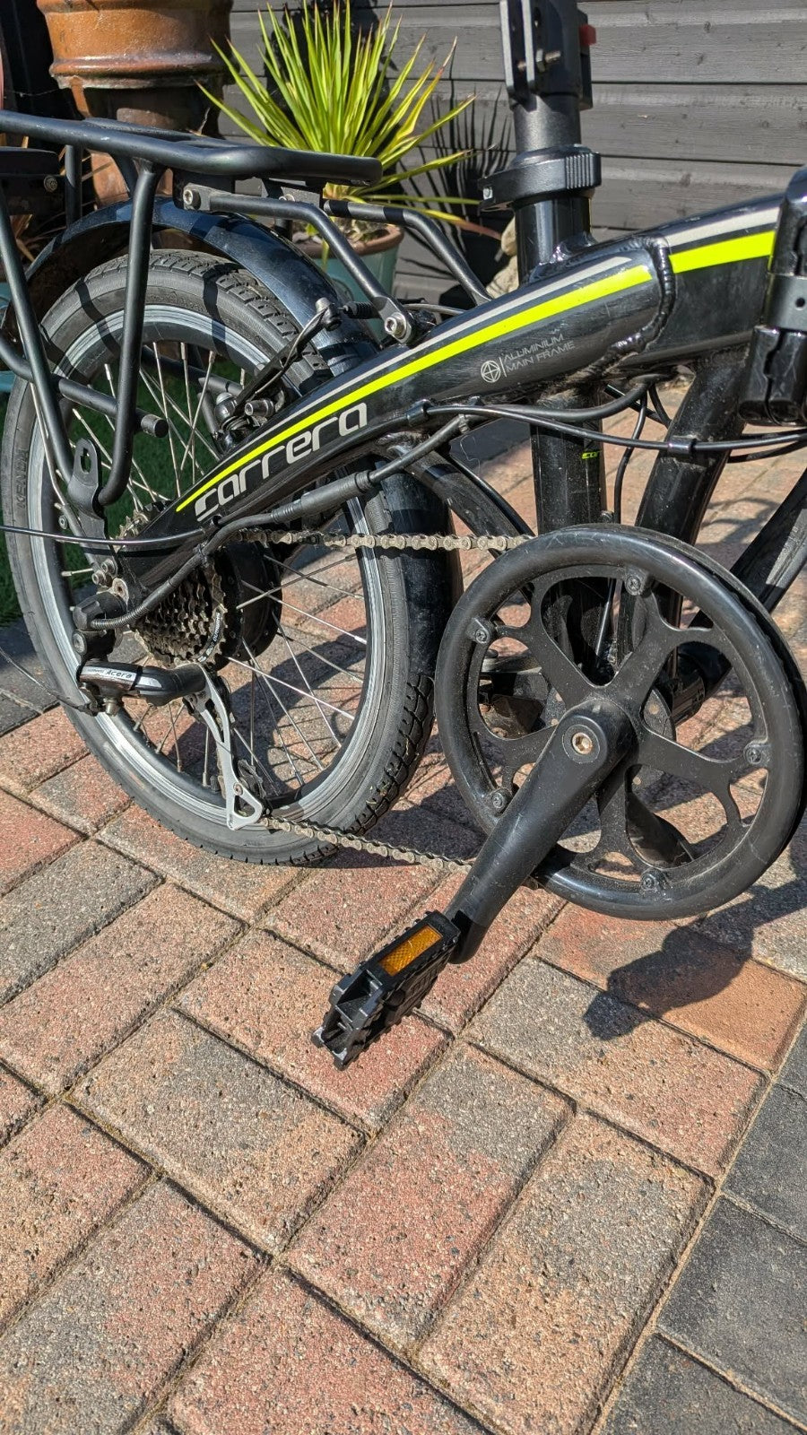 Carrera Crosscity E Folding Bike