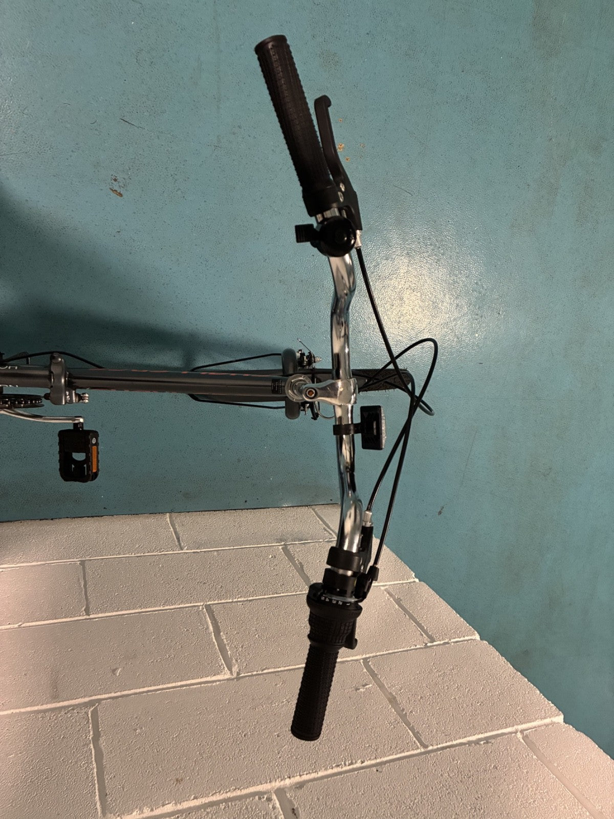 Challenge Holborn 20" Wheel Folding Bike Silver