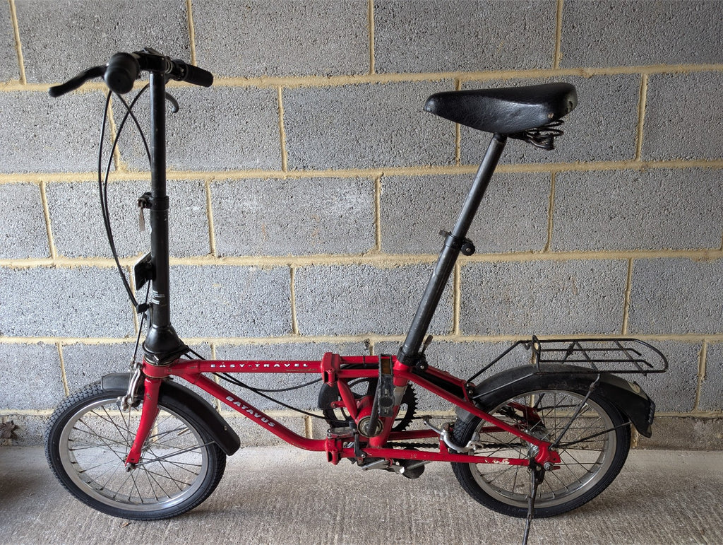 Batavus Easy Travel Folding Bike w/ Torpedo 3