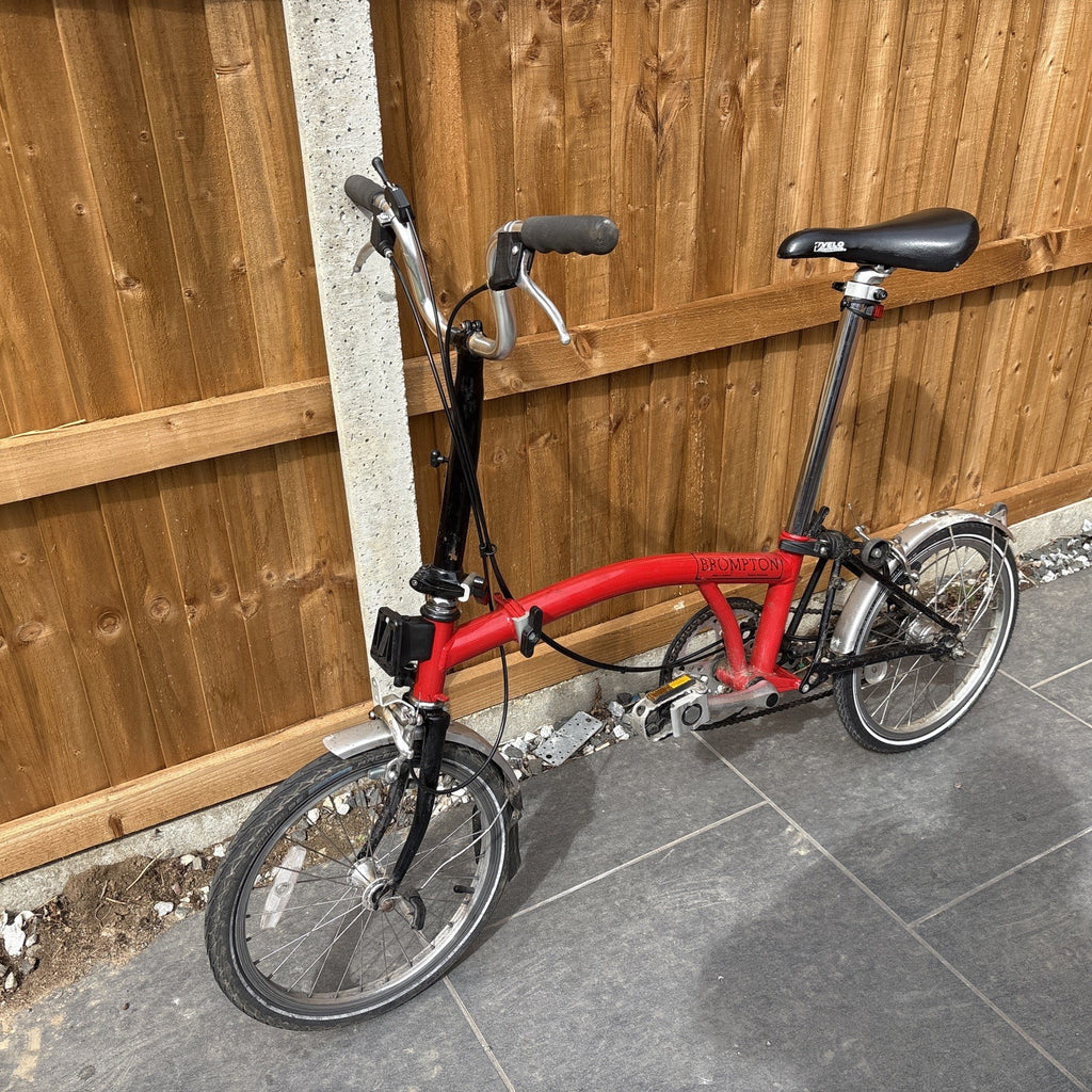 Vintage 3 Speed Brompton T3 Early 2000's Red / Black