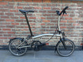 Brompton T Line 4 Speed Titanium Mint Condition