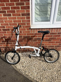 Brompton A-line Folding Bike 16” Wheel White