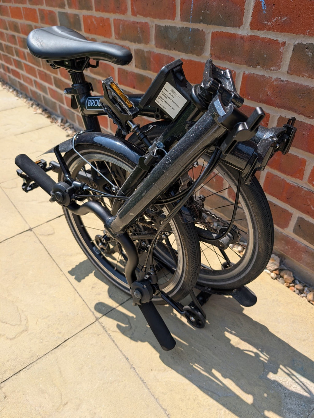 Brompton P Line Explore 12 Speed Folding Bike in Excellent Condition