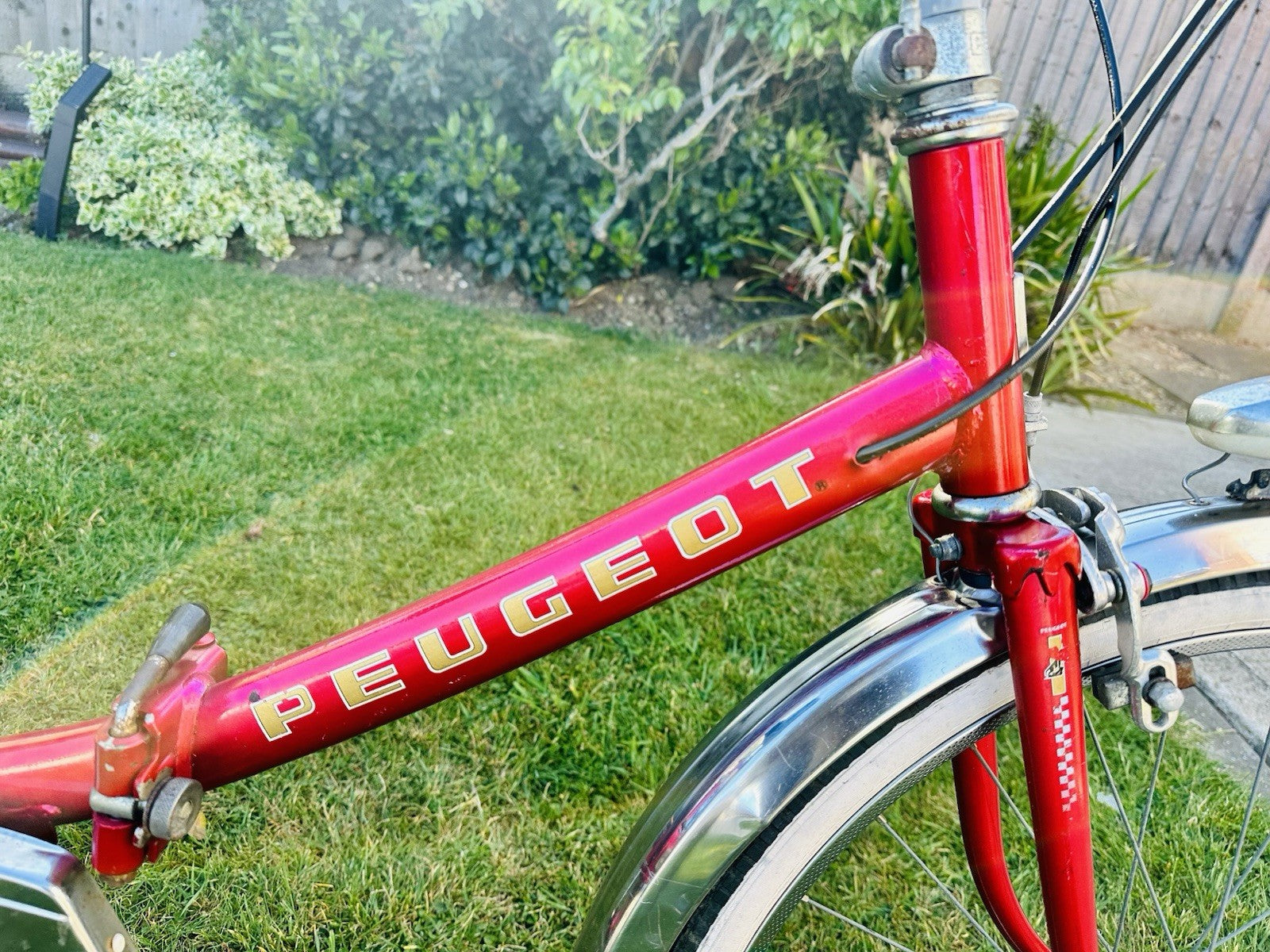 Vintage Peugeot Folding Bicycle