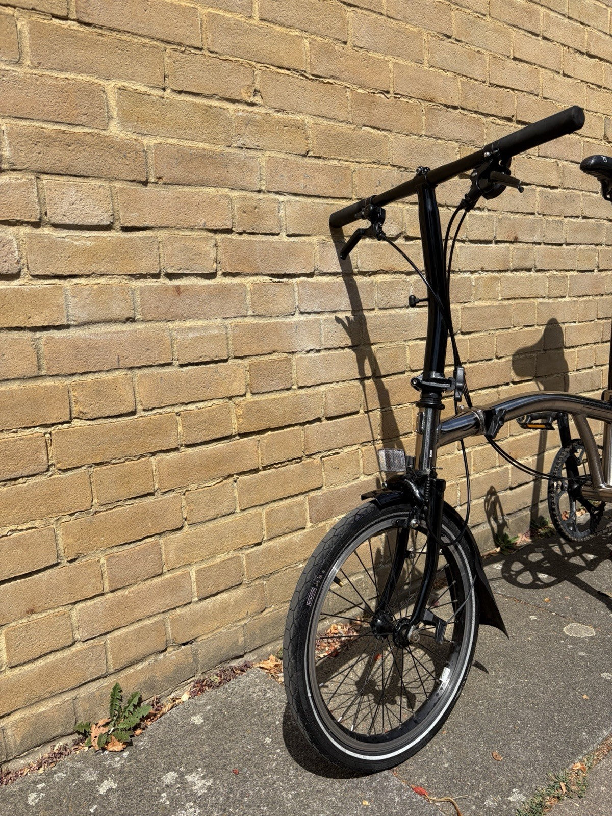 Brompton Nickel Edition 2017 Folding Bike 16in Black/Silver 2-Speed Mudguards