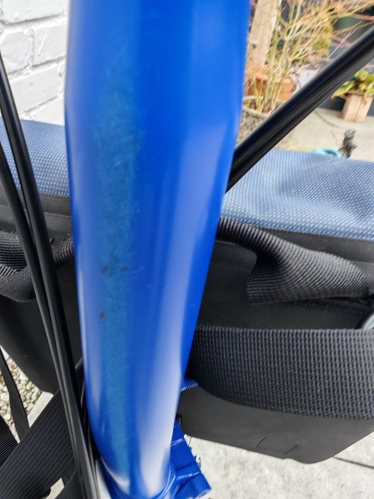 Brompton M6R in Piccadilly Blue Folding bike C Line - approx 10miles used