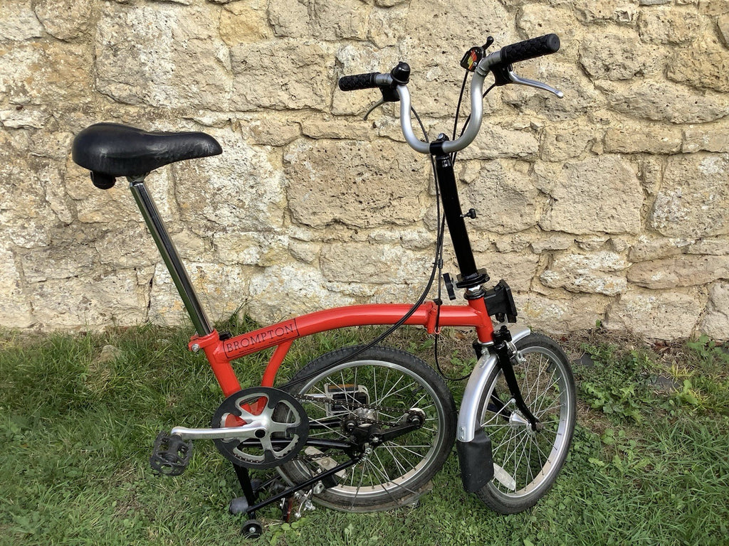 Brompton M3L Folding Bike -  Red - UK DELIVERY
