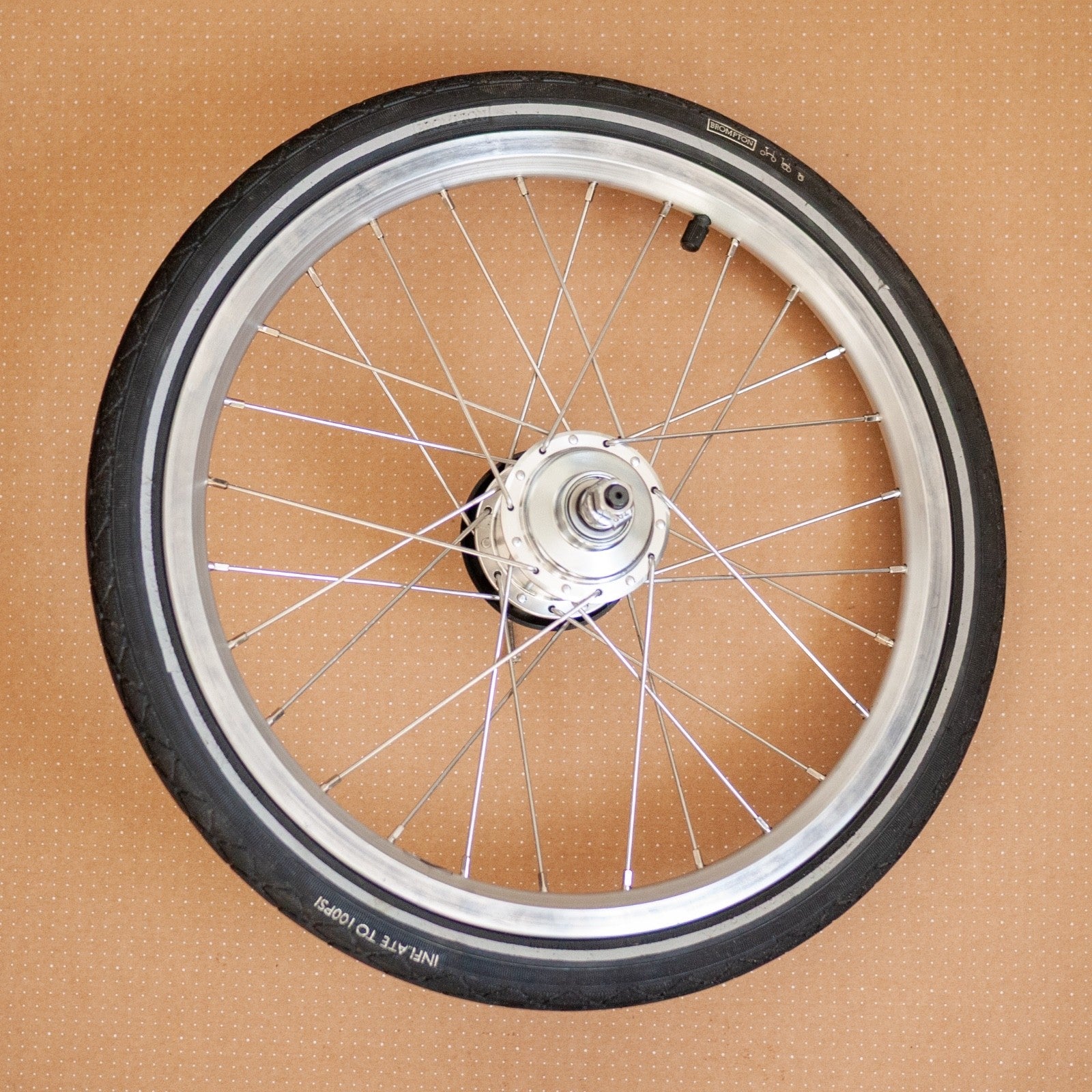 Brompton Folding Bike Superlight Wheelset 6 Speed Wide Ratio Integrated Shifter