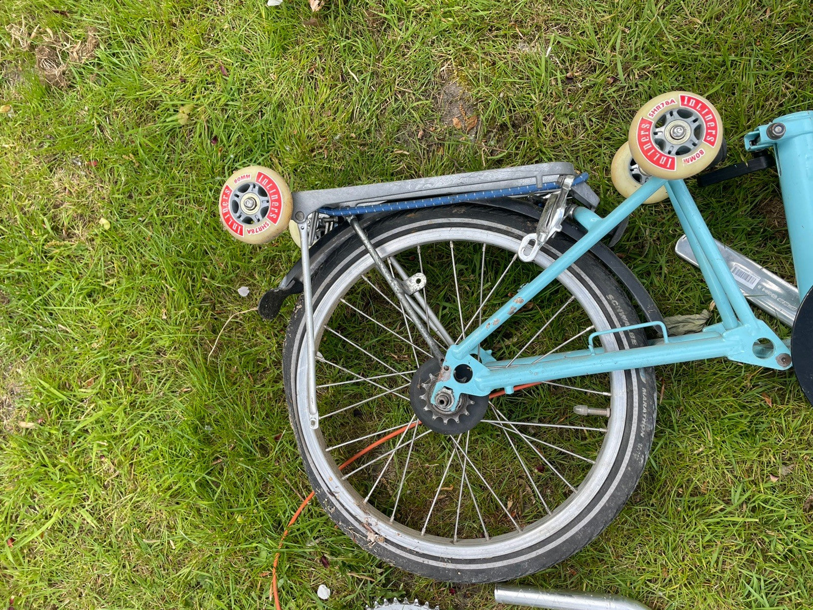 Brompton Folding Bike – 3 Speed – With Carrier