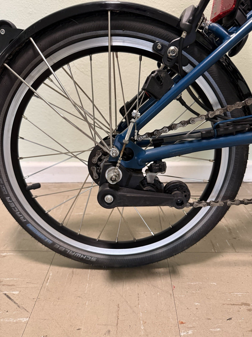 Brompton C Line Explore Mid Handlebar Ocean Blue From 2025 Excellent Condition