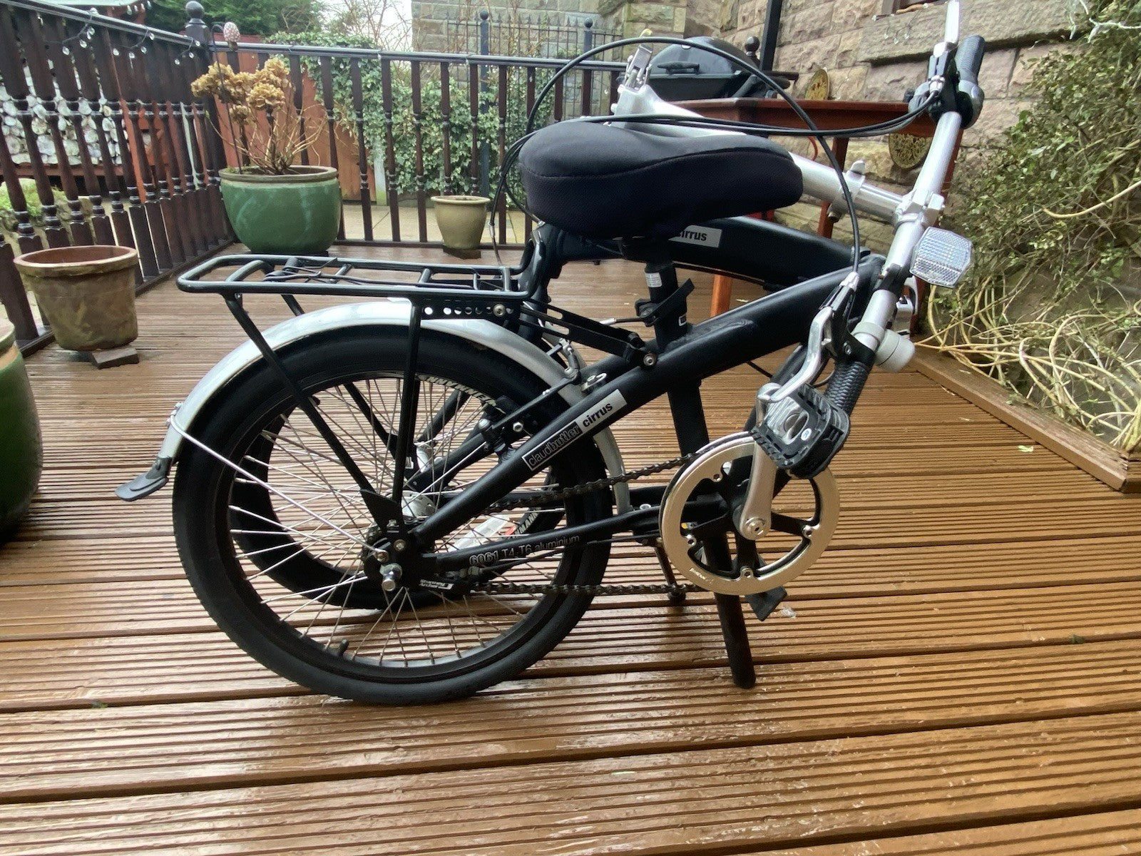 Claudebutler Cirrus folding Bike. Excellent condition. Circa 2012