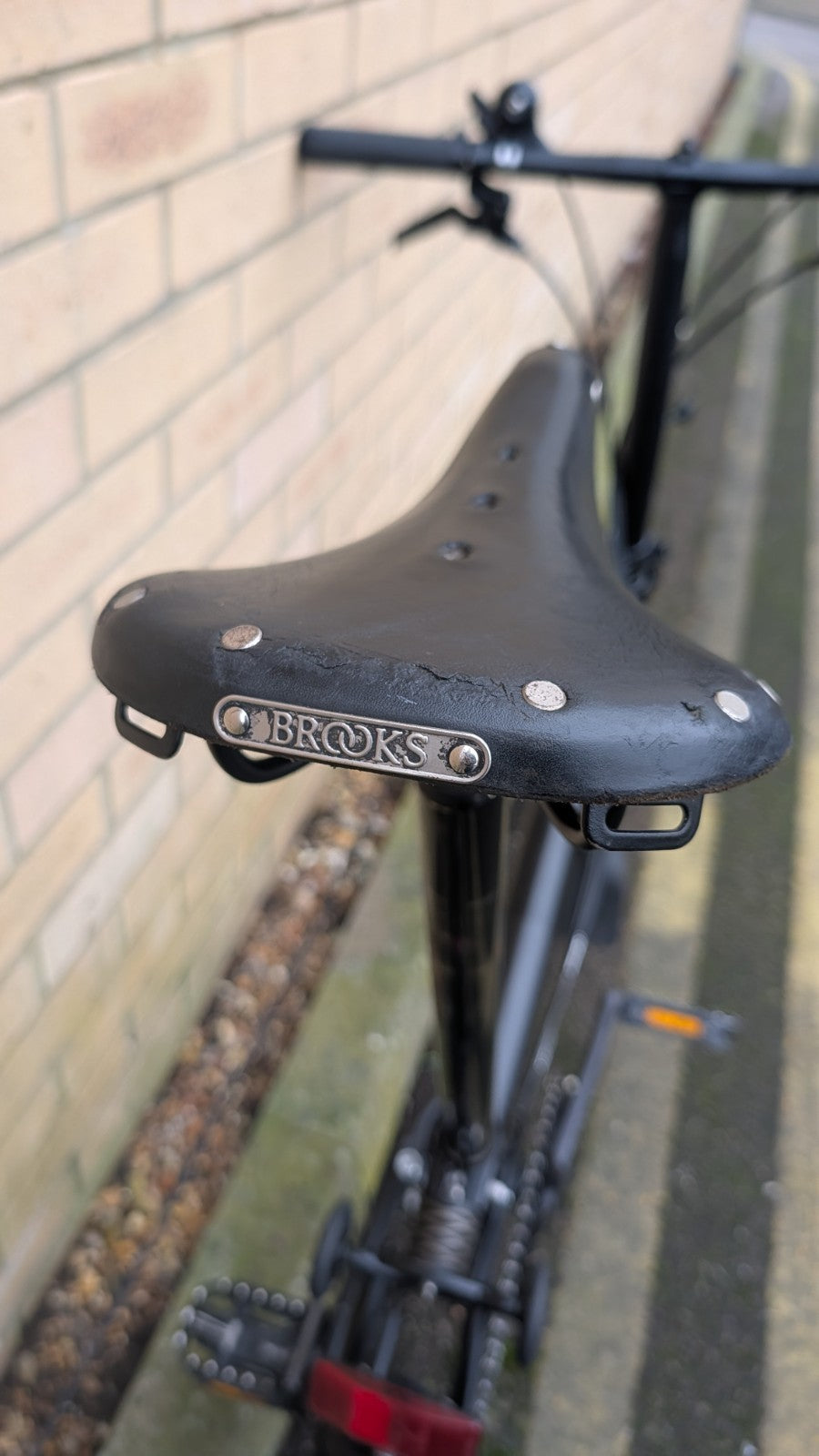 Brompton S6L - Black Edition - Brooks Saddle - Brass Upgrades -  6 Speed